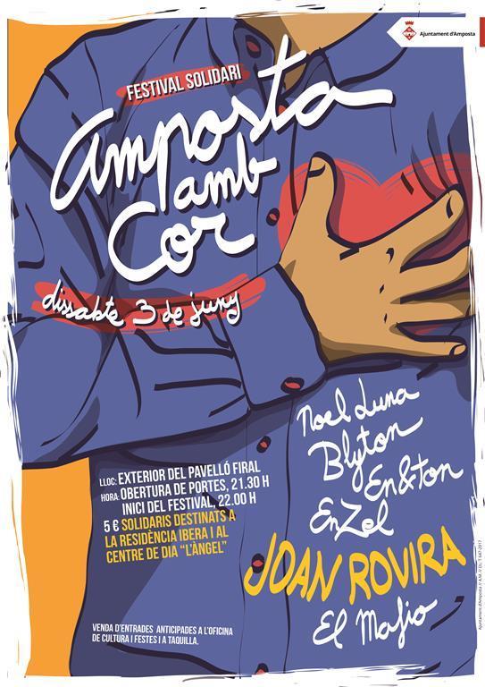 Ajuntament d´Amposta > Comunicació > Amposta acollirà el Festival Solidari Amposta amb cor, destinat al centre de «L’Àngel»